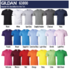 Gildan 63000 Colours Gildan 63000 Colours Will Global Trading