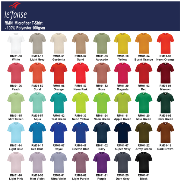 Le fonse RM01 All colours Will Global Trading